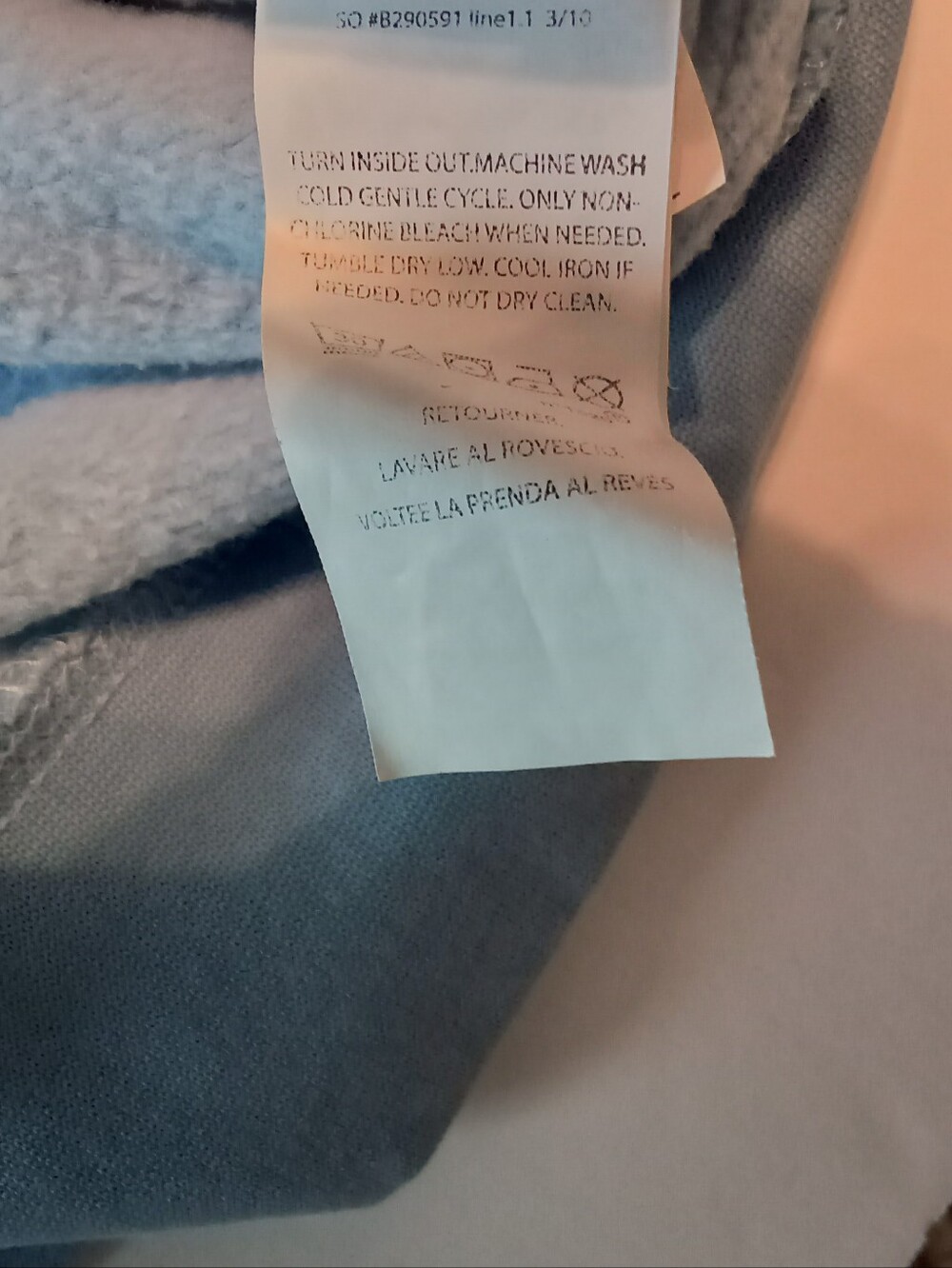 Ralph Lauren Mens Polo Bear Graphic Tee - Light Blue - Picture 4 of 9